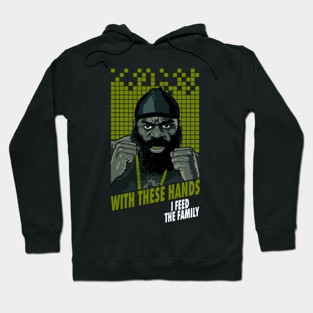 Kimbo Slice Tribute Hoodie by BlackActionTeesOnDemand